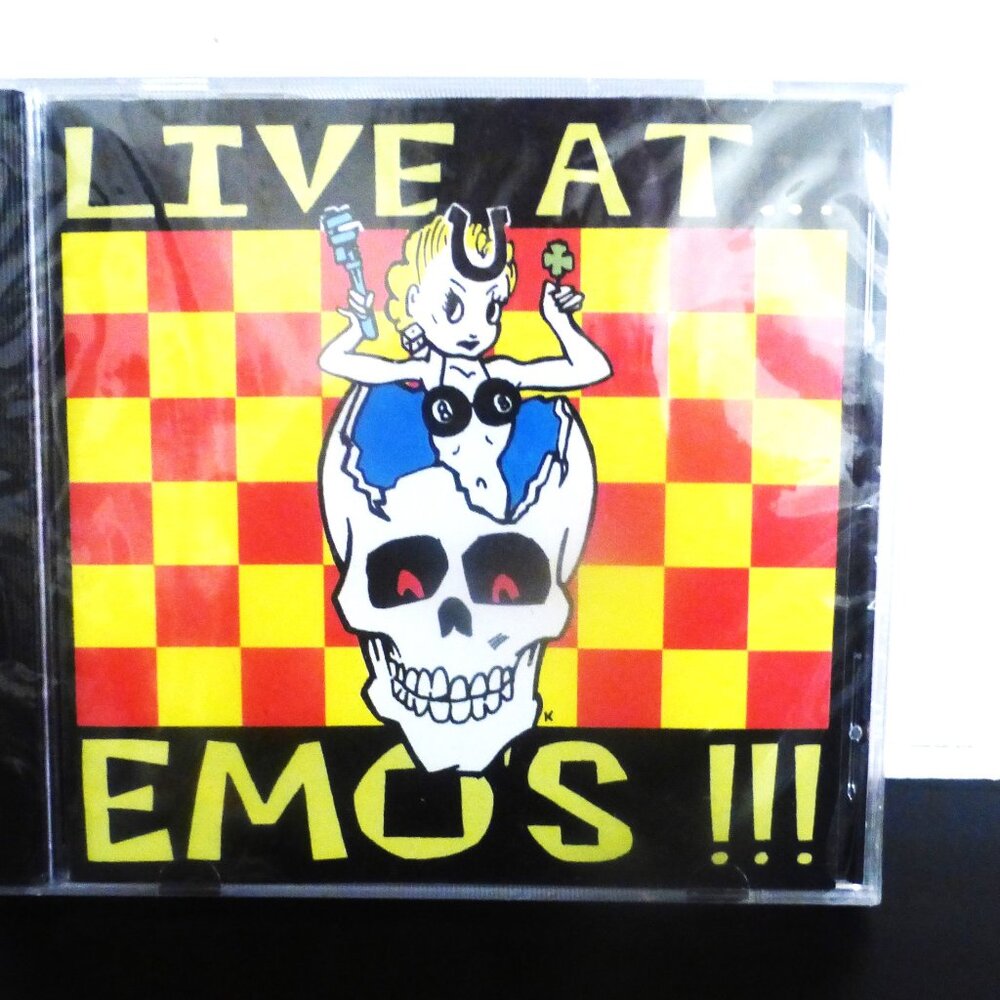 1994 New RARE Rise Records LIVE AT EMO'S CD Noodle Seaweed Bag Gut Lies Sockeye